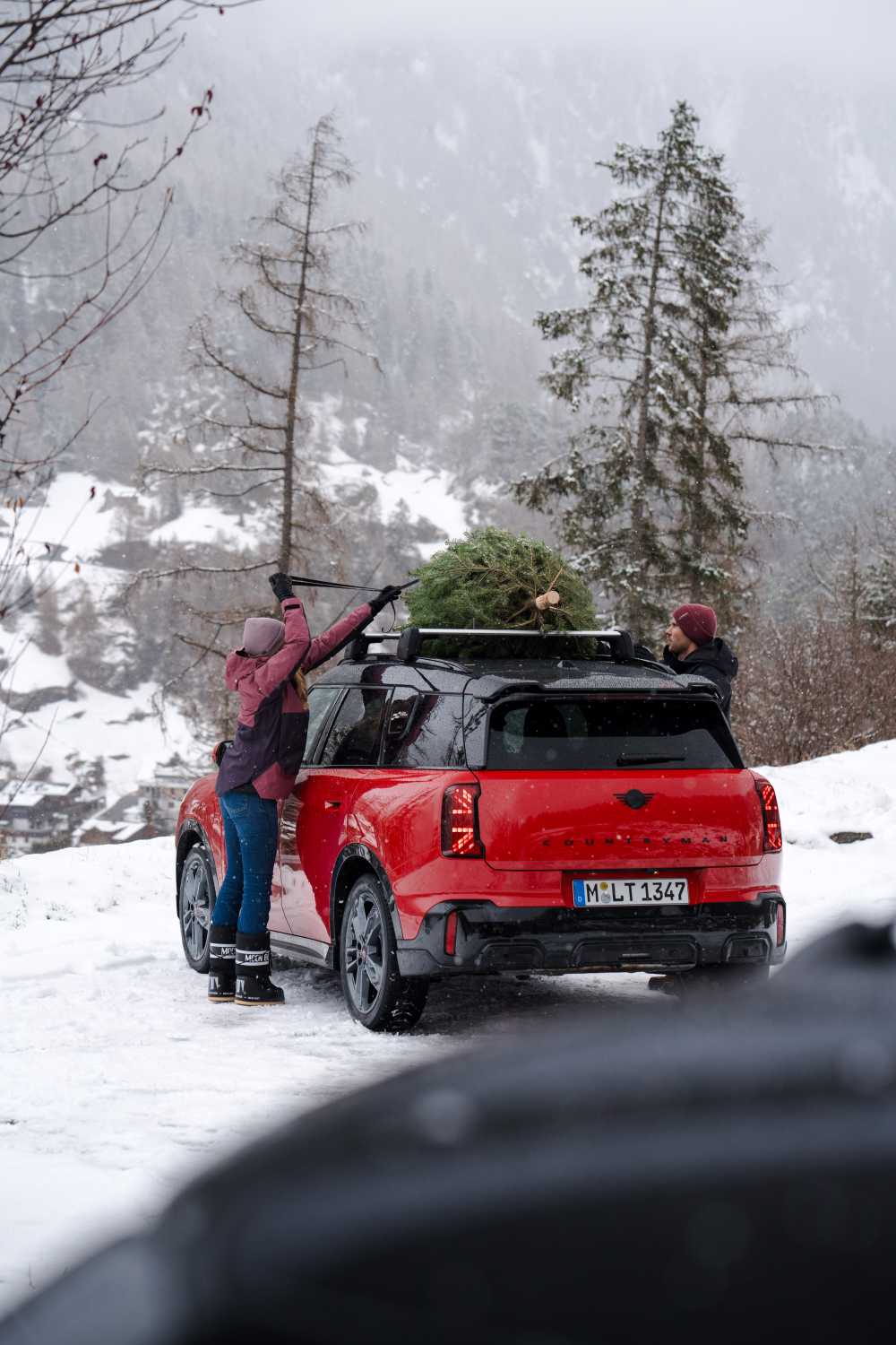 MINI Countryman S ALL4 in winter (12/2024).