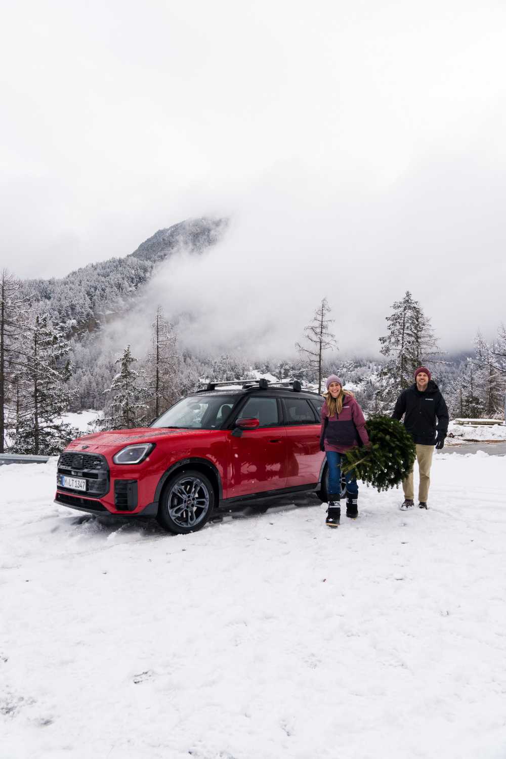 MINI Countryman S ALL4 in winter (12/2024).