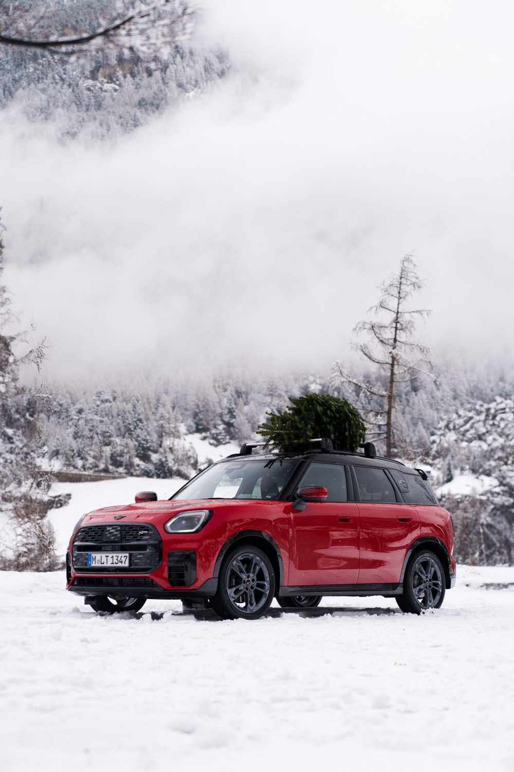 MINI Countryman S ALL4 in winter (12/2024).