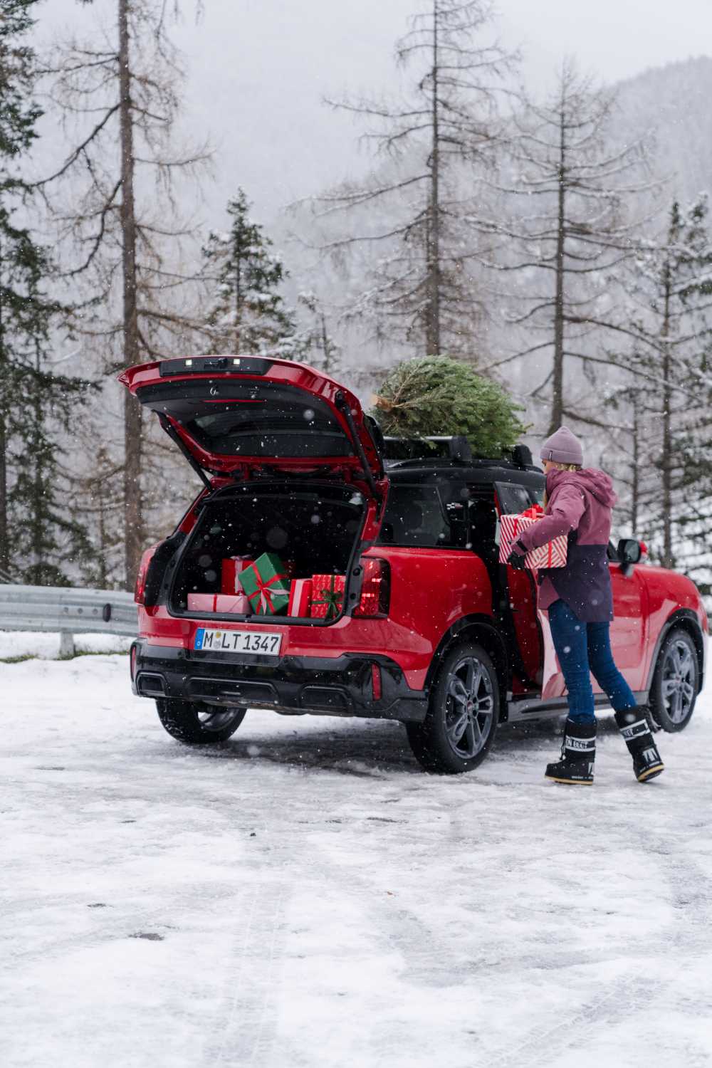 MINI Countryman S ALL4 in winter (12/2024).