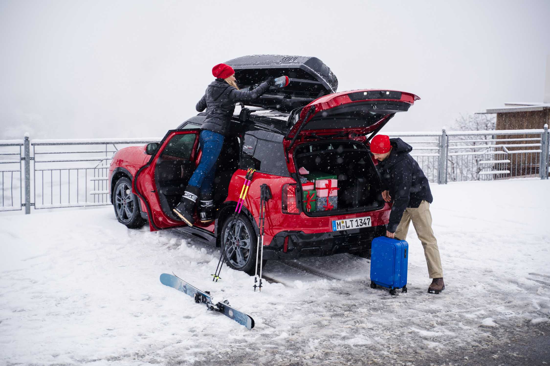 MINI Countryman S ALL4 in winter (12/2024).