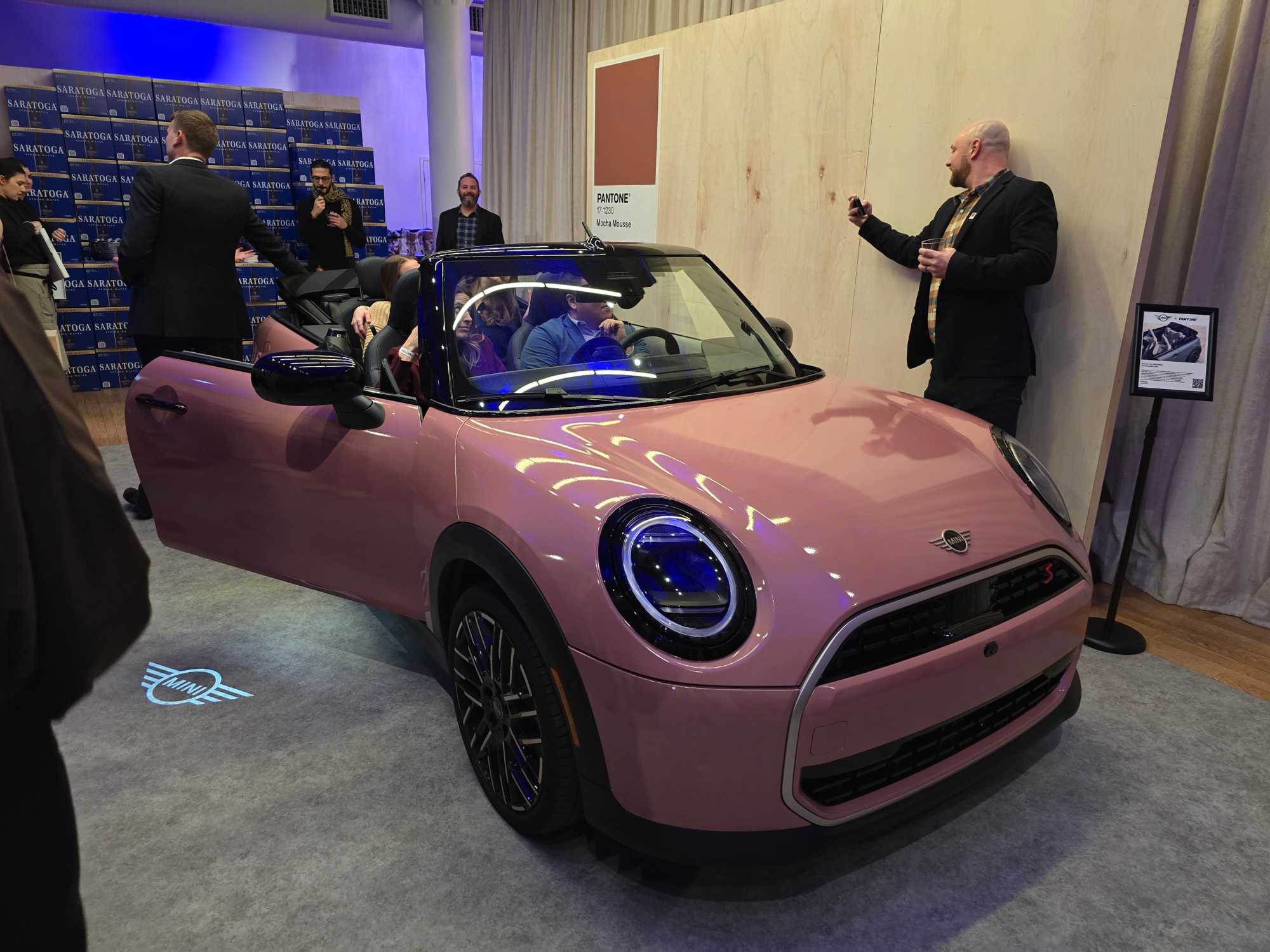 THE ALL NEW MINI CONVERTIBLE IN PANTONE 17-1230 MOCHA MOUSSE CELEBRATES ...