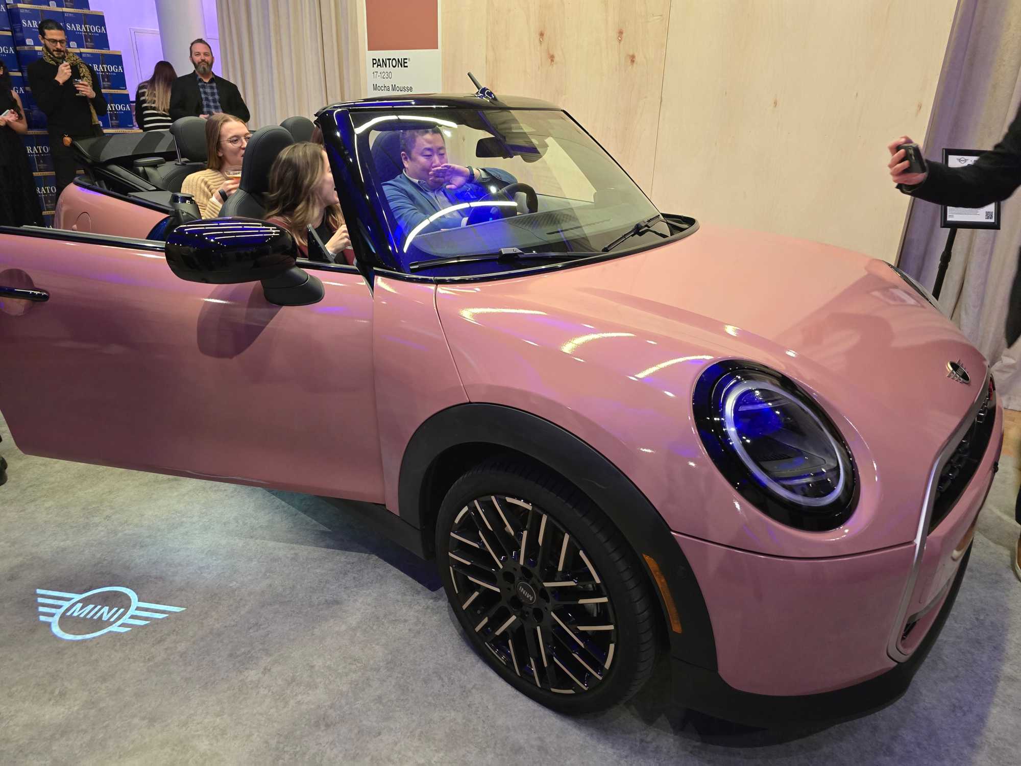 THE ALL NEW MINI CONVERTIBLE IN PANTONE 17-1230 MOCHA MOUSSE CELEBRATES ...