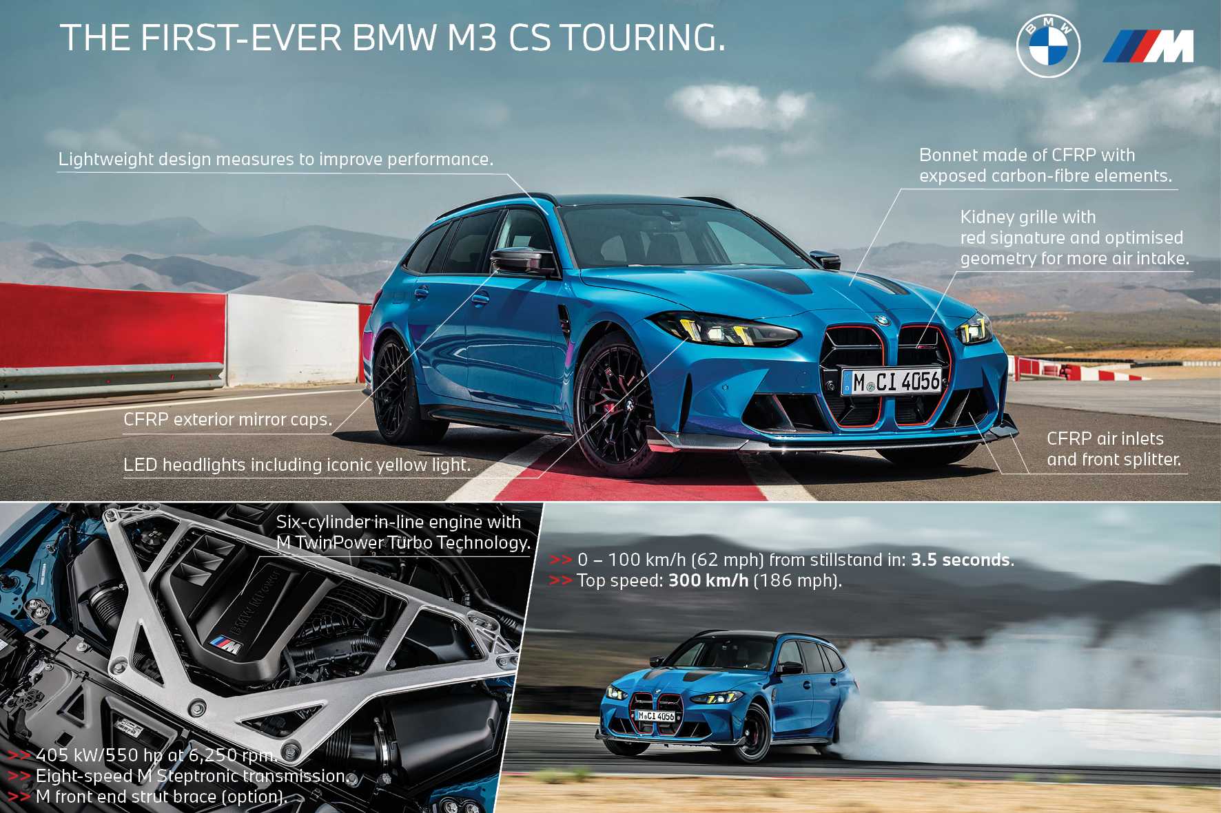 The first-ever BMW M3 CS Touring. (01/2025)