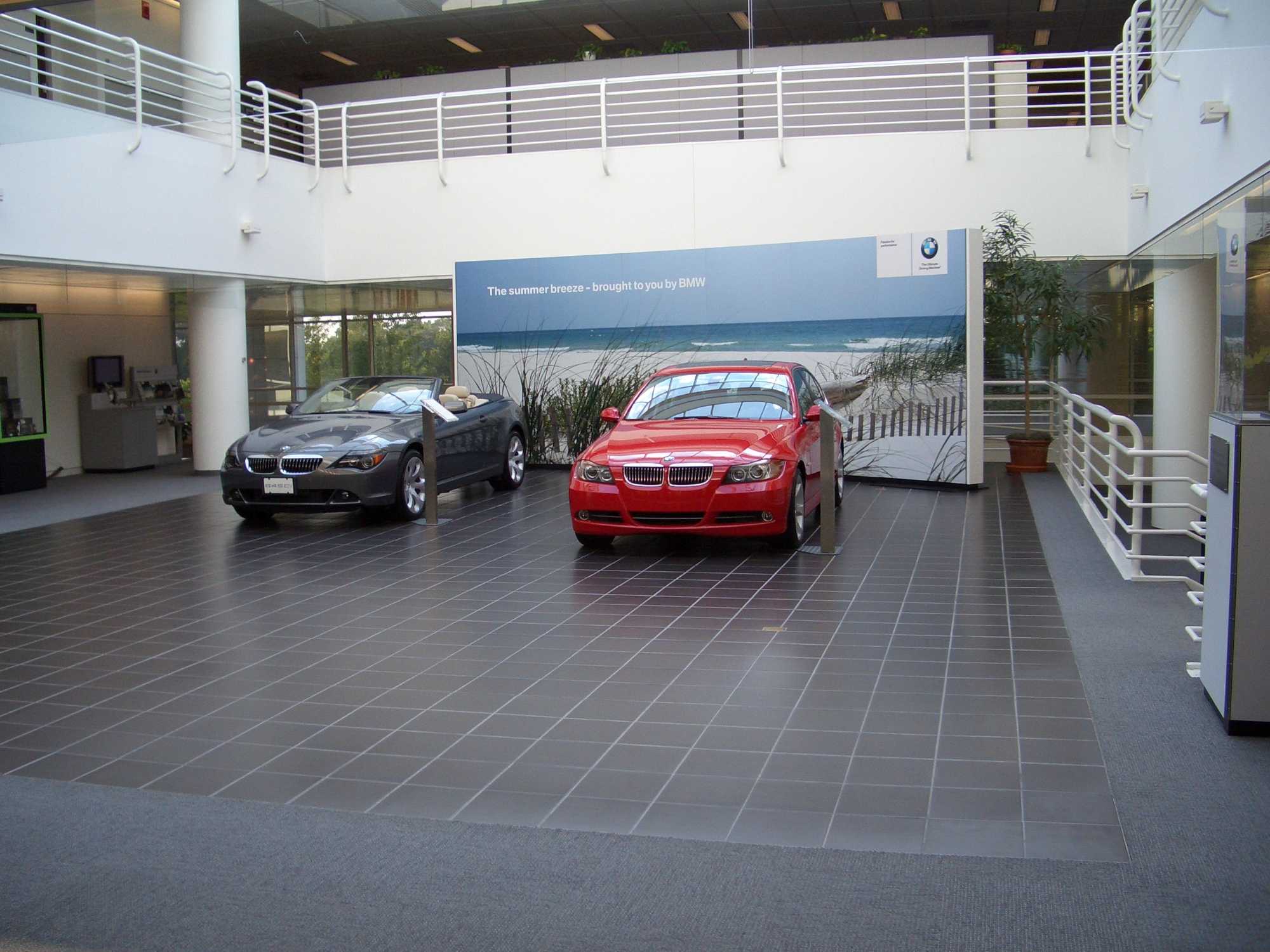 Lobby display area 300 building 