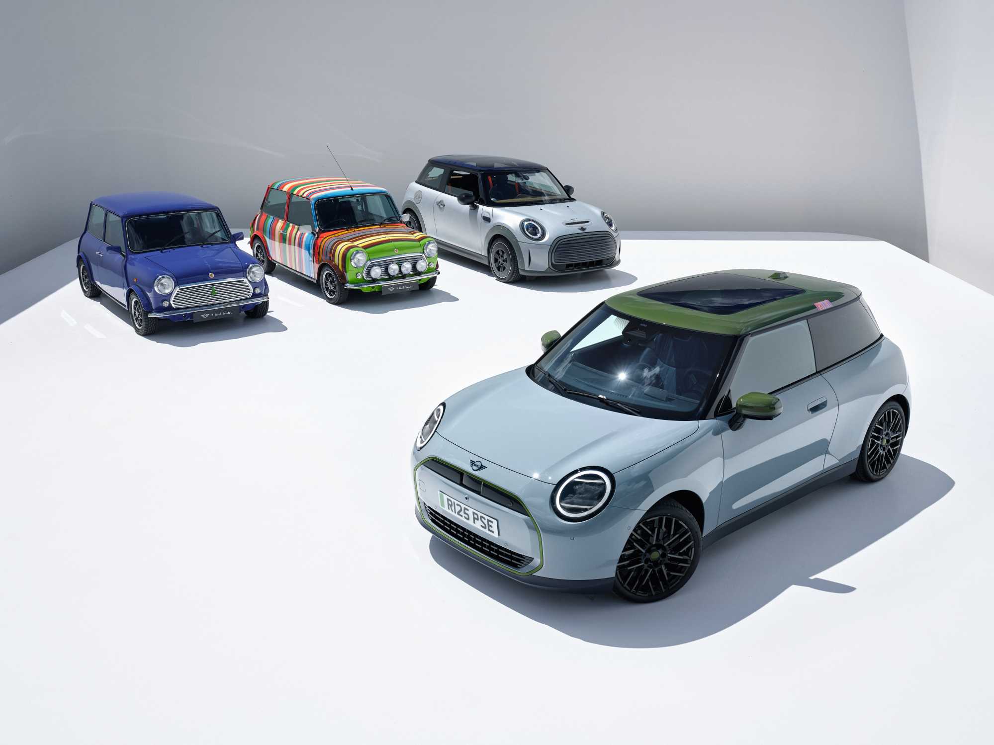 Paul Smith x MINI Recharged, Striped Mini, MINI Strip & MINI Paul Smith Edition (10/2025)