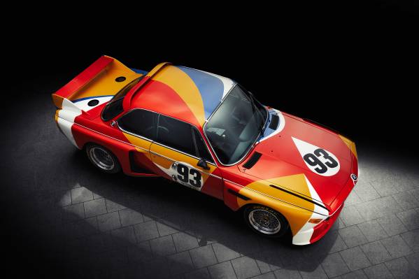 BMW Art Car by Ernst Fuchs, BMW 635 CSi, 1982, augmented