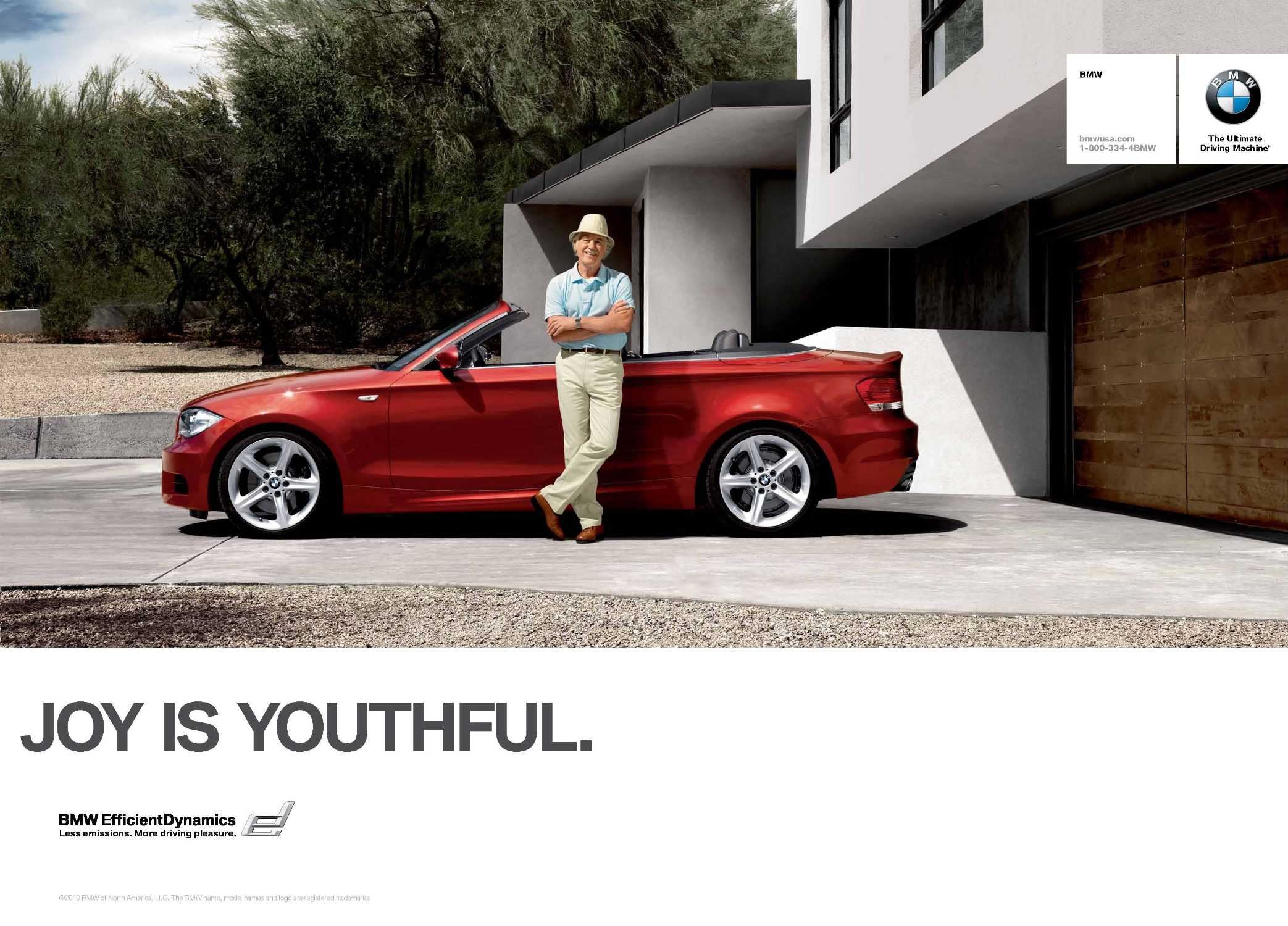 BMW NA 50th Anniversary | 50 Stories for 50 Years 
Chapter 34: "Joy is BMW: BMW Brand Advertising Goes Global"