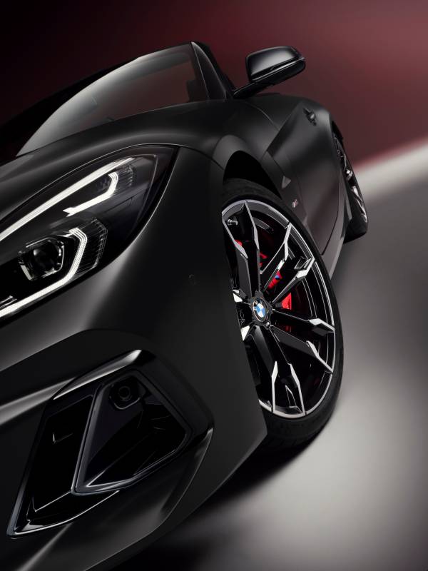 The BMW Z4 M40i with manual gearbox – Interior (01/2024).