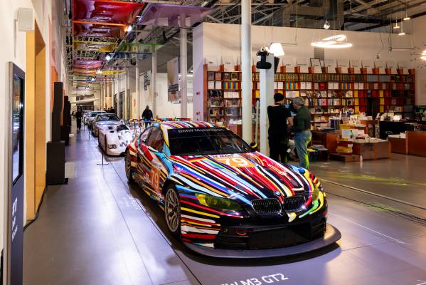 BMW Art Car by Michael Jagamara Nelson, BMW M3, 1989, augmented