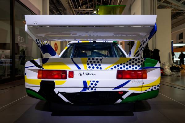 BMW Art Car by Ernst Fuchs, BMW 635 CSi, 1982, augmented reality