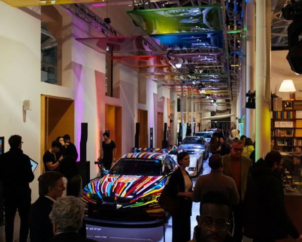 Limited BMW i7 miniature edition by Heemin Chung, presented at