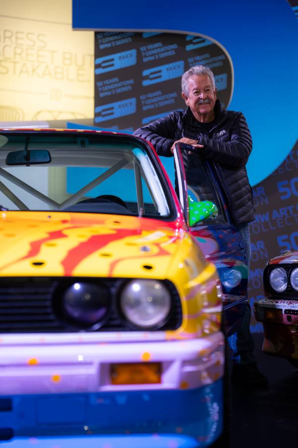 BMW Art Car by Ernst Fuchs, BMW 635 CSi, 1982, augmented reality