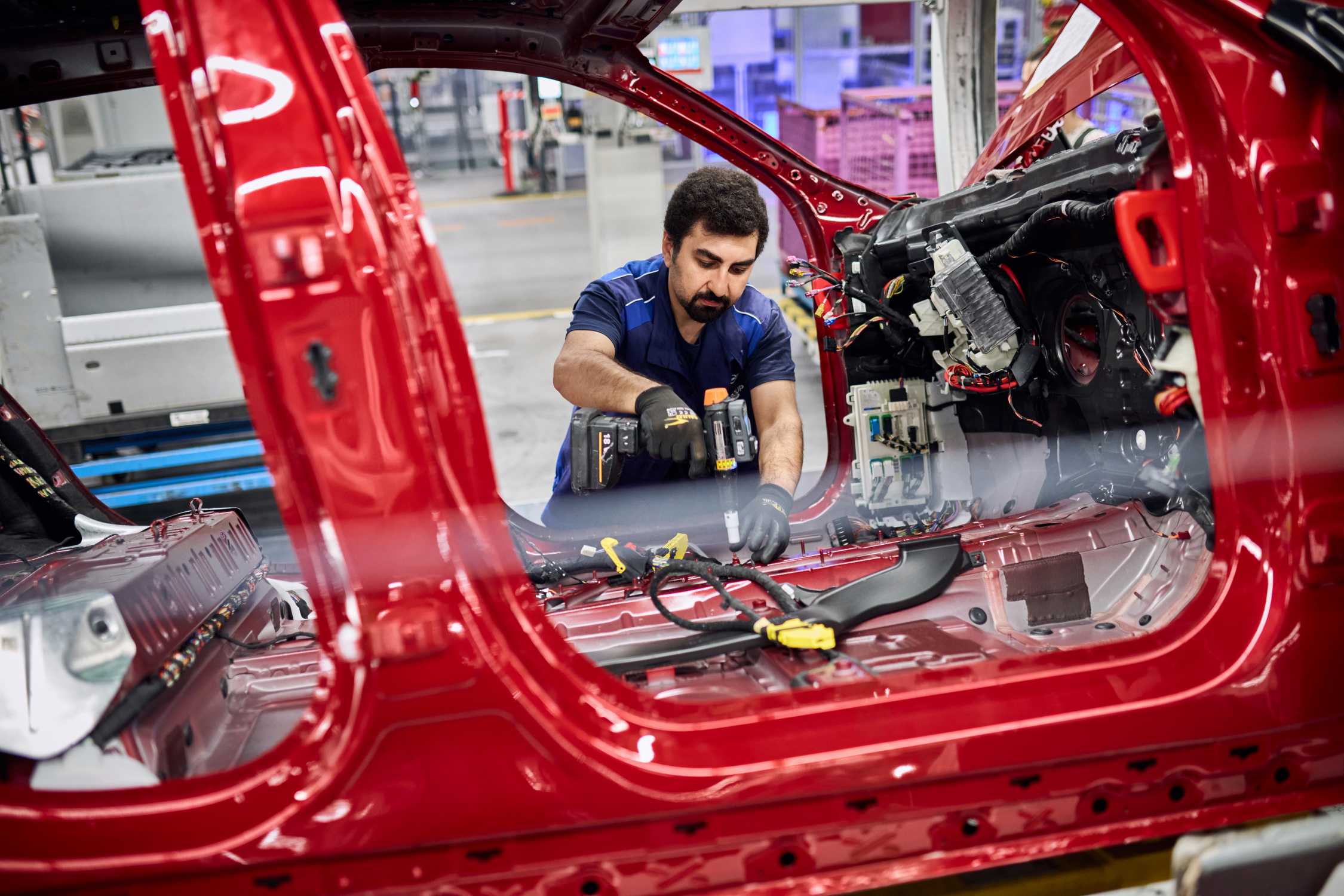 Fahrzeugproduktion im BMW Group Werk Regensburg (01/2025)