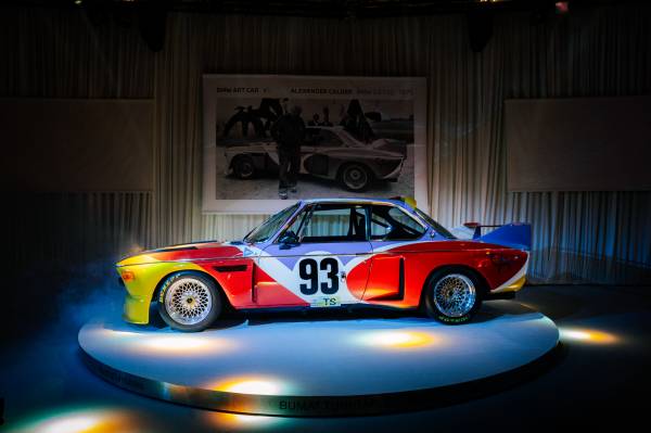 BMW Art Car World Tour at Rétromobile in Paris: BMW Art Car #3 by