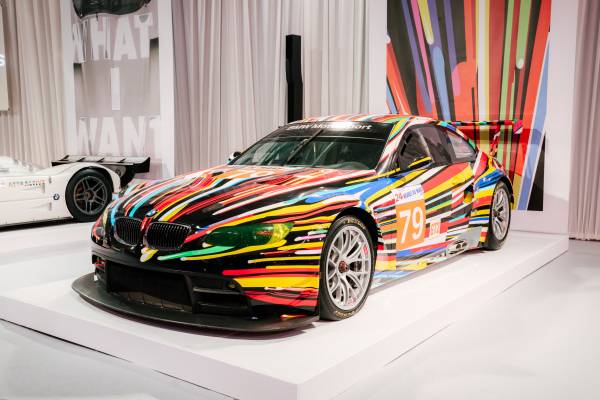 BMW Art Car by Ernst Fuchs, BMW 635 CSi, 1982, augmented reality