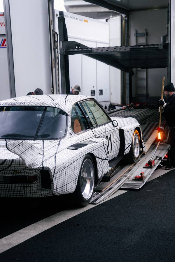 BMW Art Car #5 by Ernst Fuchs, BMW 635 CSi, 1982. Photo: Enes