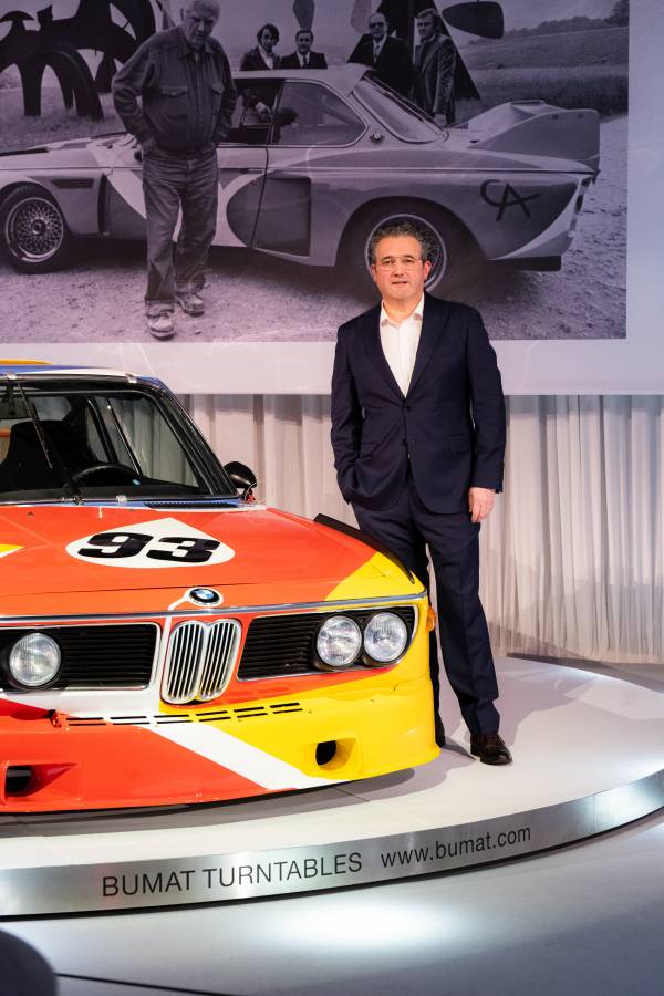 BMW Art Car by Matazo Kayama, BMW 535i, 1990, augmented reality