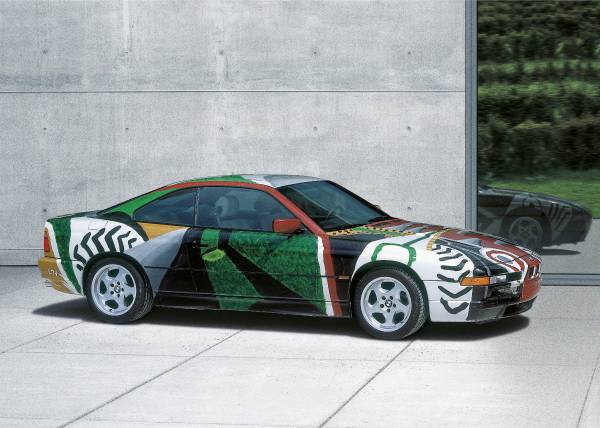 BMW Art Car by Ernst Fuchs, BMW 635 CSi, 1982, augmented reality
