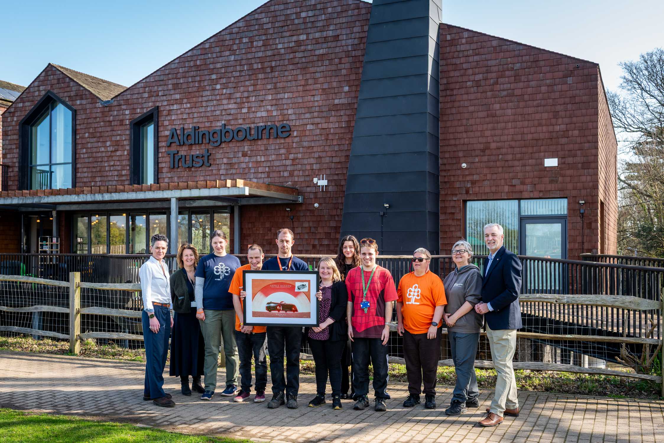 ROLLS-ROYCE CREATES UNIQUE ARTWORK IN SUPPORT OF ALDINGBOURNE TRUST
