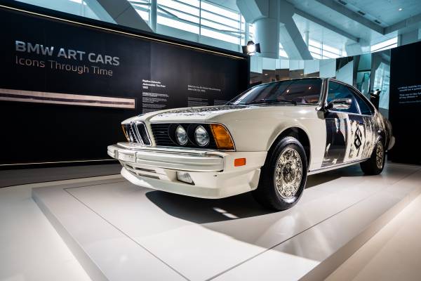 A cultural icon premieres in Asia: Rauschenberg's BMW Art Car at