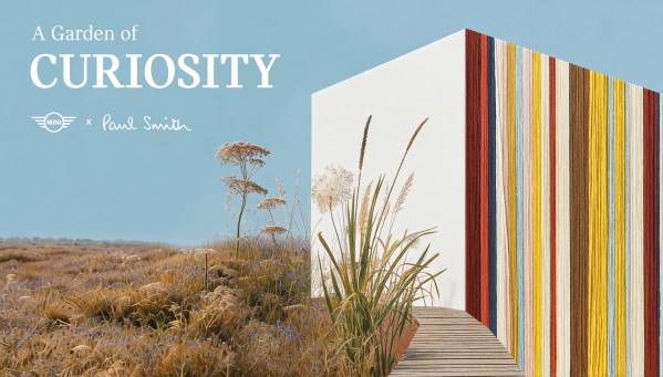 Visualisation “A Garden of Curiosity” by MINI x Paul Smith, AI