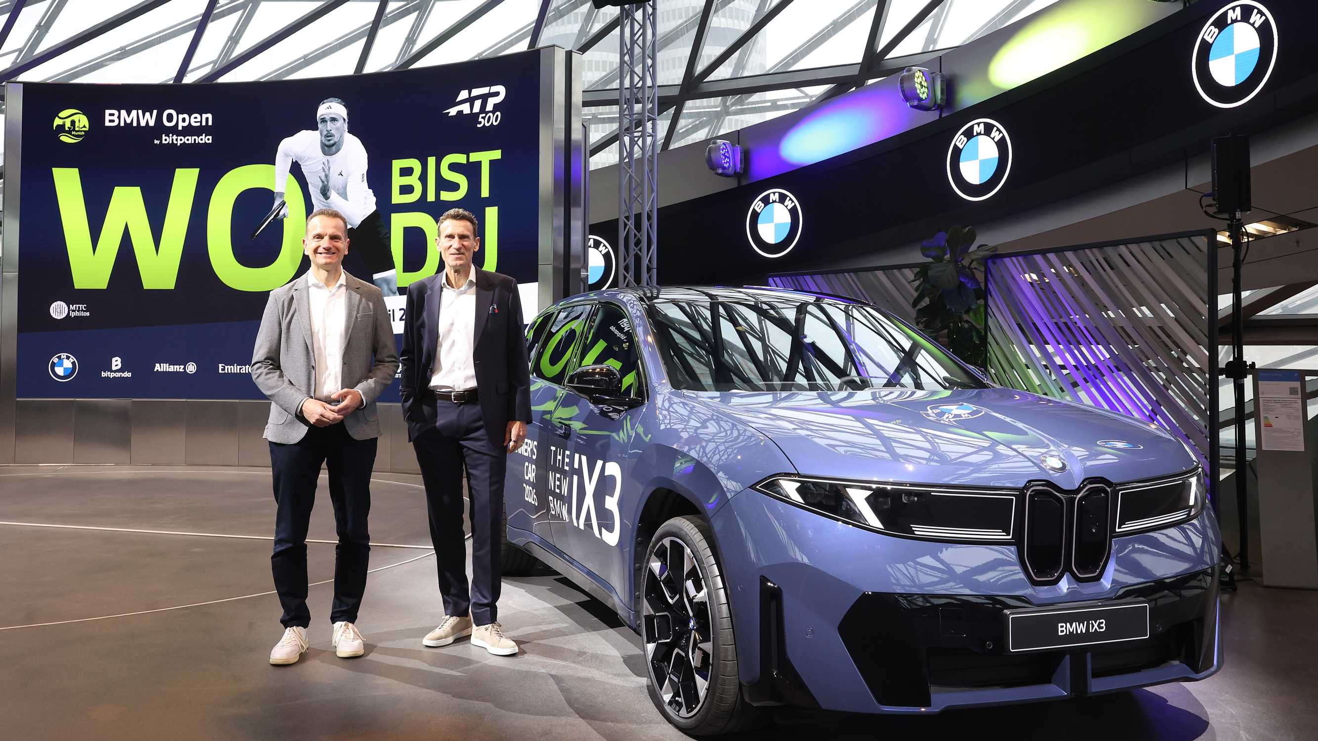 BMW Open by Bitpanda: Best field in tournament history eager to win the new all-electric BMW iX3.