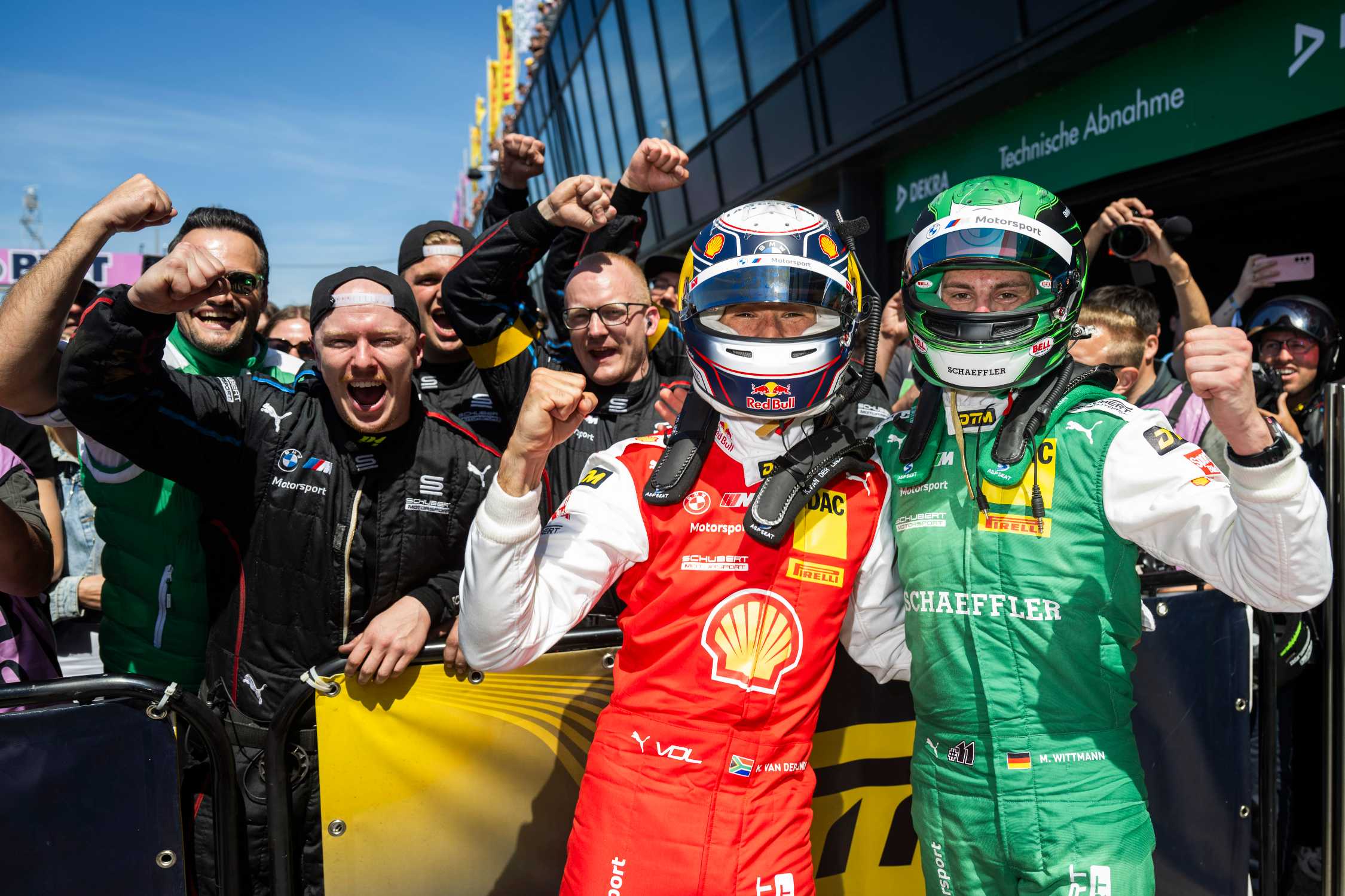 DTM: Kelvin van der Linde wins at Zandvoort, podium for Marco Wittmann after magnificent comeback.