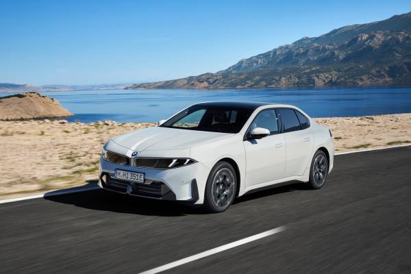 The new BMW iX2 xDrive30, Brooklyn Grey - Static. (02/2024)