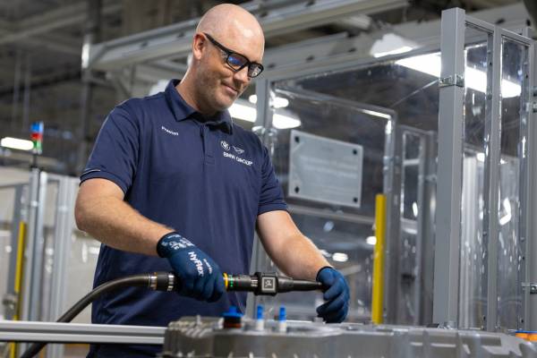 High-Voltage Battery Assembly at BMW Group Plant Woodruff. (07/2026)