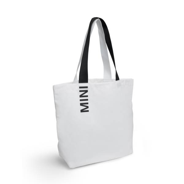 MINI Wordmark Shopper in White (09/2026)