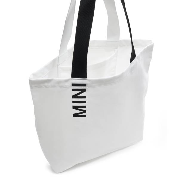 MINI Wordmark Shopper in White (09/2026)