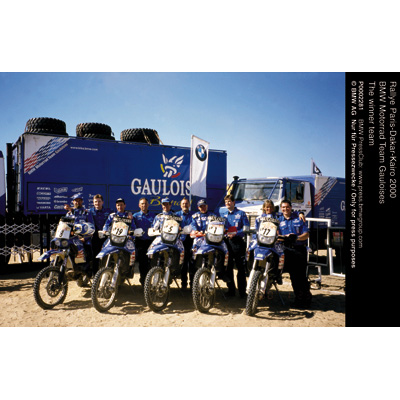 Rally Paris-Dakar-Kairo 2000 - BMW Motorcycle Team Gauloises - The ...
