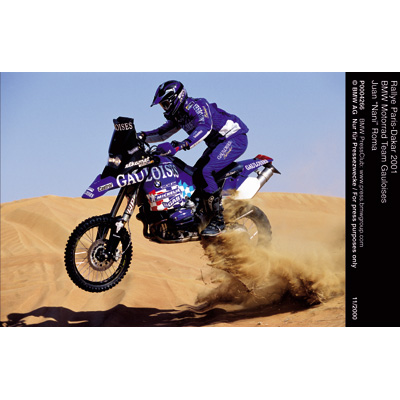 Rallye Paris Dakar 2001 - BMW Motorrad Team Gauloises - Juan 