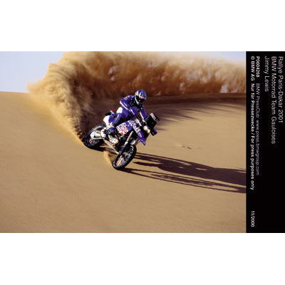 Rallye Paris Dakar 2001 - BMW Motorrad Team Gauloises - Jimmy Lewis