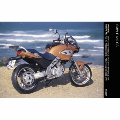 BMWモーターサイクルF 650 CS を発表 静粛性とロングライフを実現する 