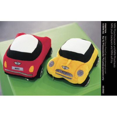 Mini cooper shop plush toy