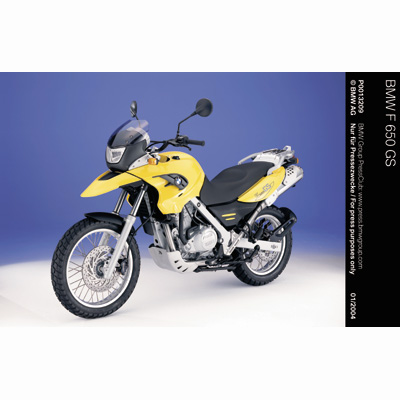 BMW F 650 GS AND F 650 GS DAKAR FOR 2005