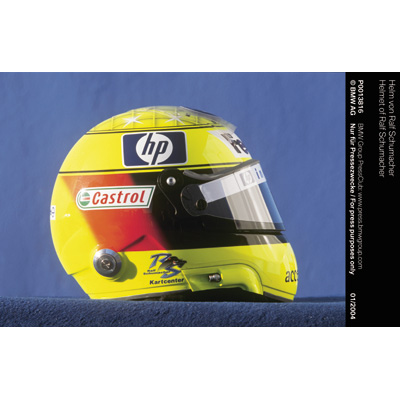 Ralf store schumacher helmet