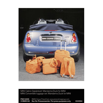 MINI Convertible luggage set Mandarina Duck for MINI 03 2004