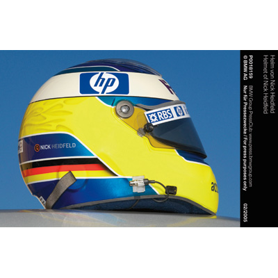 Nick heidfeld hot sale helmet