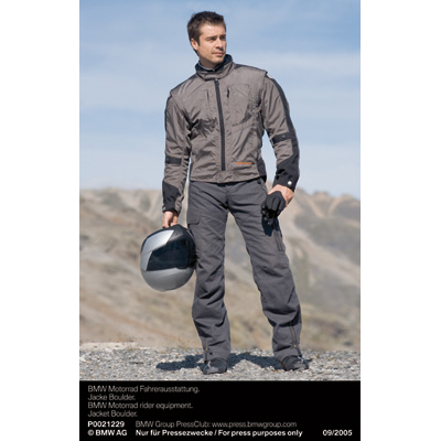 BMW Motorrad rider equipment. Jacket Boulder (09/2005)