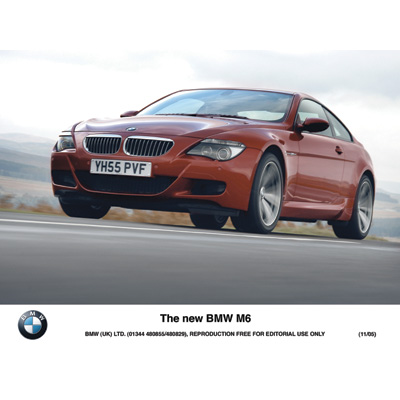 BMW M6 History/Generations Poster (Multi)