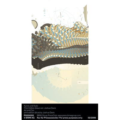 Joshua Vides ジョシュアヴィーダス BMW 直筆サイン　アート Joshua Vides ジョシュアヴィーダス BMW 直筆サイン アート Joshua