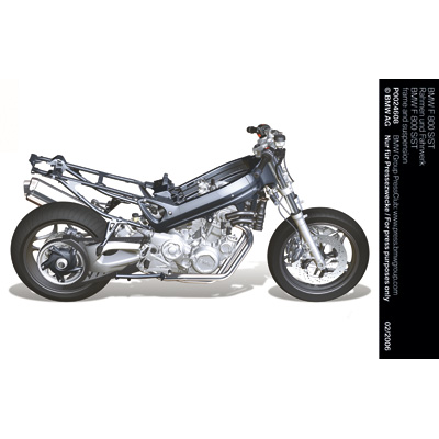 BMW F 800 S/ST frame and suspension (03/2006)