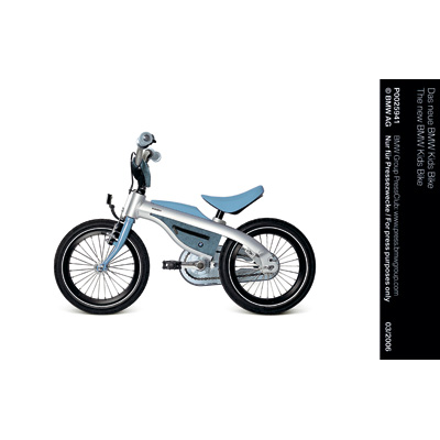 BALANCING ACT DESIGN AND FUNCTION THE NEW BMW KIDS BIKE PUTS A