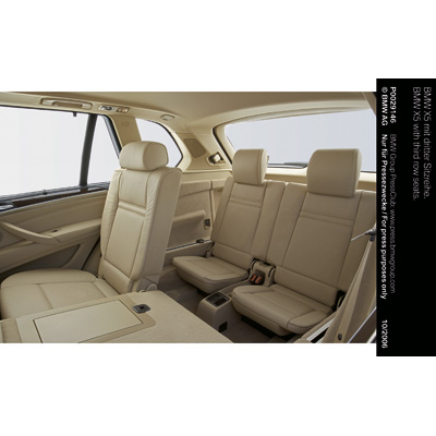 BMW X5 with third row seats 10 2006