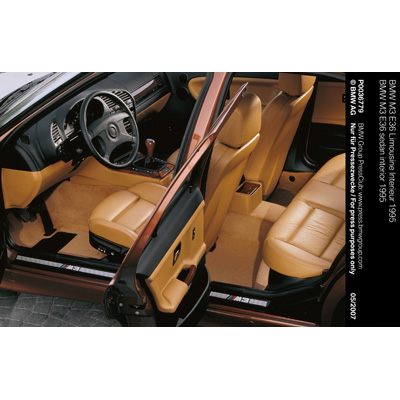 Bmw M3 E36 Sedan Interior 1995 05 2007