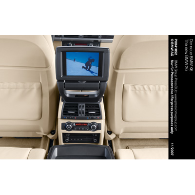 BMW X6 with DVD System and 8 inch colour monitor (12/2007)