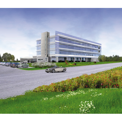 BMW Group Canada Announces New Green Headquarters in Richmond Hill.